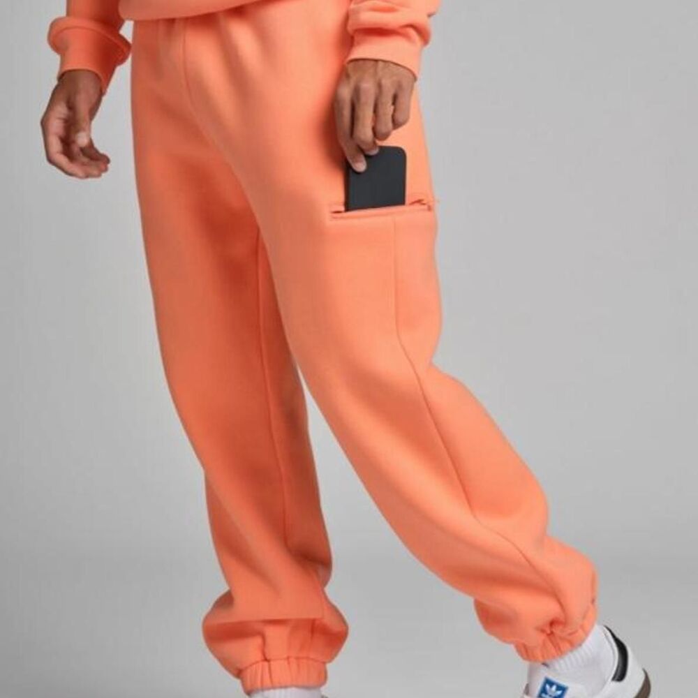 Comfrt Women's Orange Joggers-tracksuits